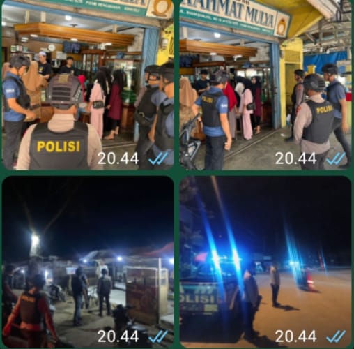 Polres Rokan Hulu Gelar Patroli Skala Besar untuk Meningkatkan Keamanan dan Ketertiban Masyarakat