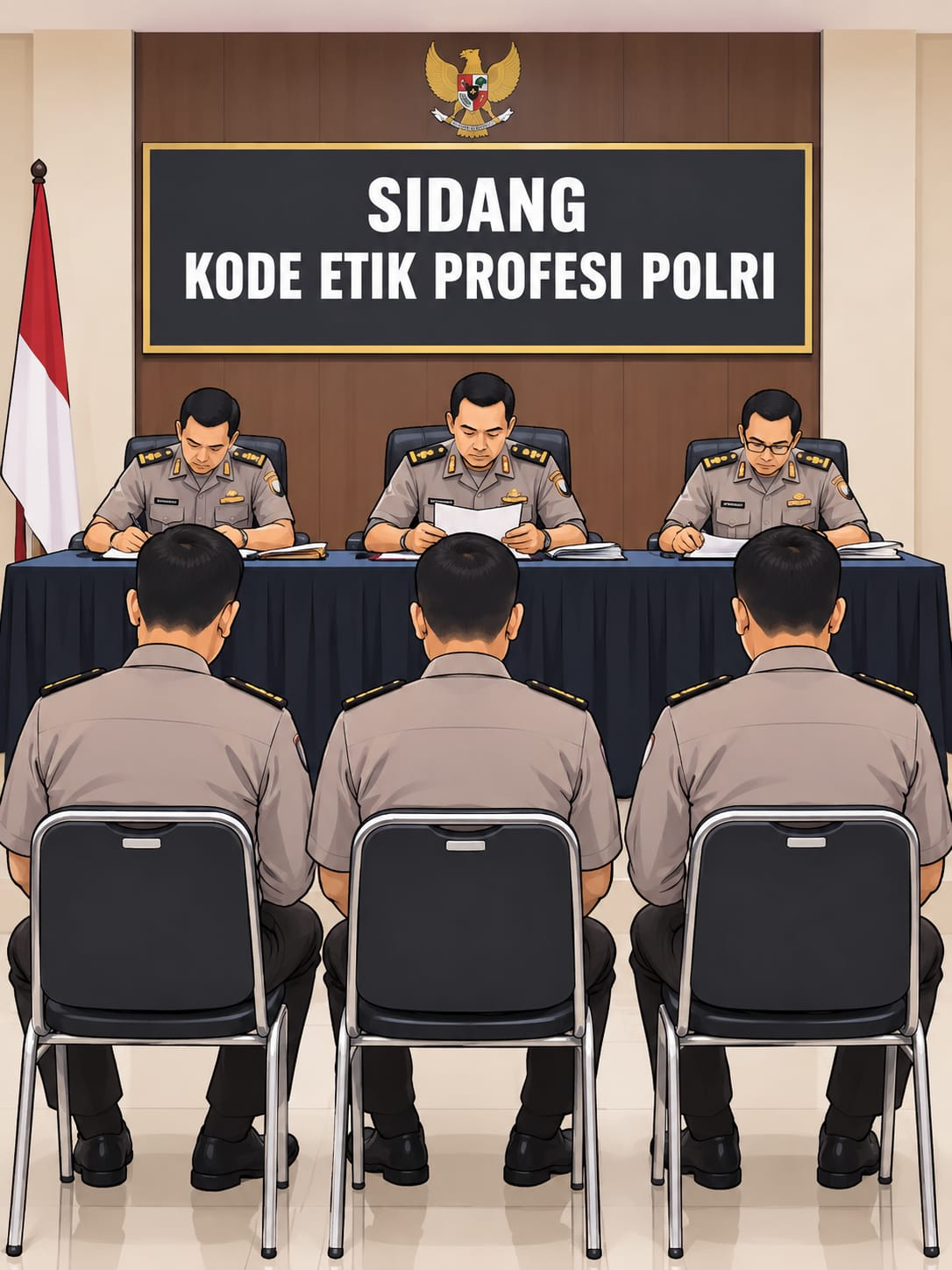 Anggota Polsek Rupat Langgar Aturan, Polres Bengkalis Jatuhkan Sanksi