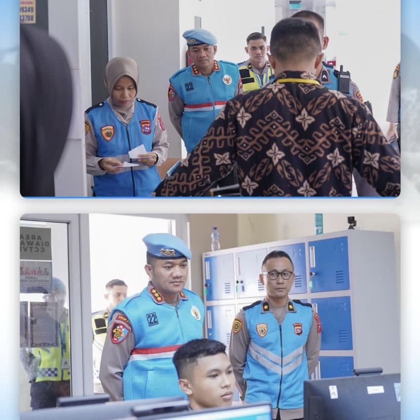 Panda Polda Sumbar Melaksanakan UJI _Computer Assisted Test_ (CAT) Komputer Penerimaan Bintara Polri