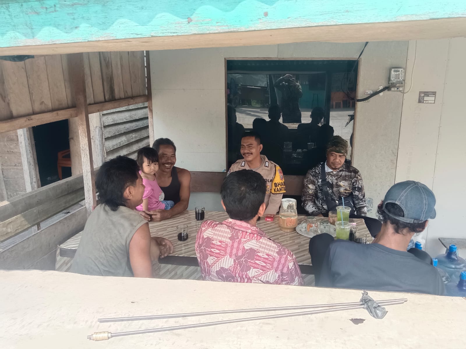 Cooling System, Bhabinkamtibmas Polsek Keritang Sambangi Warga Binaannya