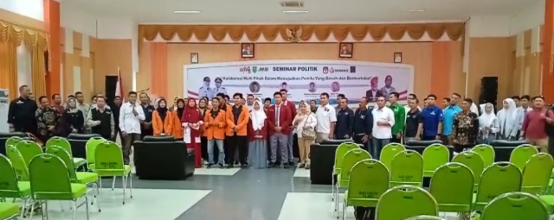 Gelar Seminar Politik,JMSI Bedah Pentingnya Kolaborasi Multi Pihak Untuk Sukseskan Pemilu