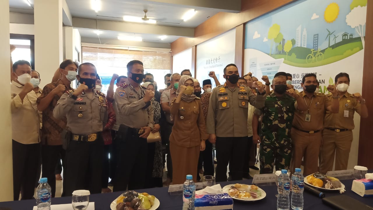 Kapolresta Pekanbaru Silaturahmi dengan Para Tokoh Masyarakat di Kecamatan Sukajadi Kota Pekanbaru