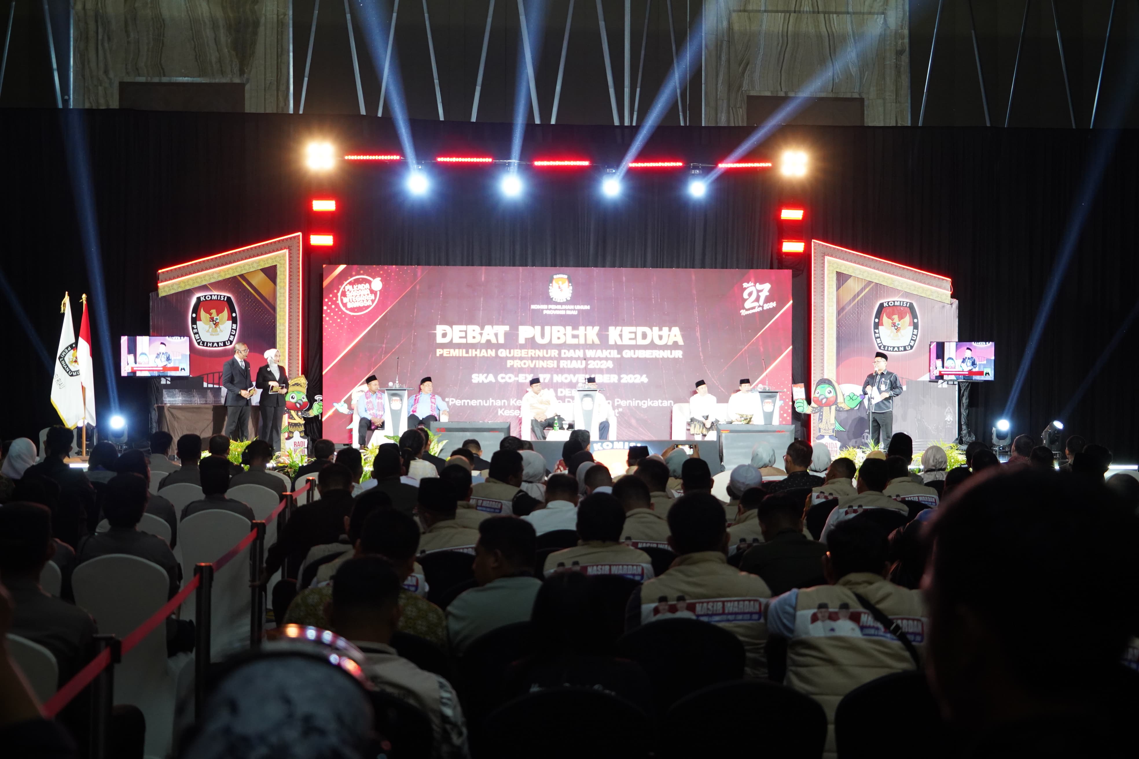 LAGI, POLDA RIAU SUKSES AMANKAN KAMPANYE TERBUKA DEBAT PUBLIK PILKADA 2024