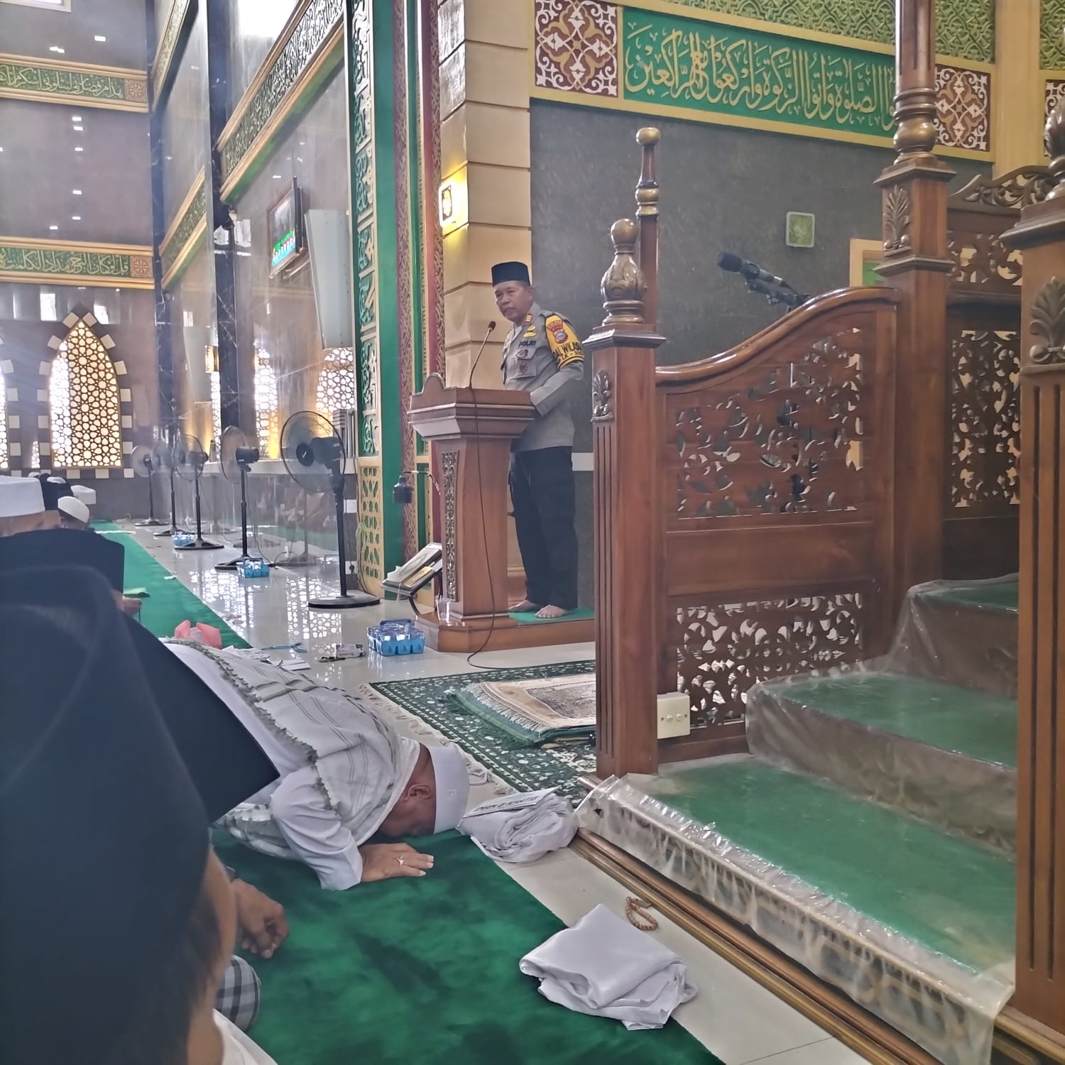 Kapolsek Reteh Sampaikan Apresiasi kepada Masyarakat atas Suksesnya Pilkada Serentak 2024