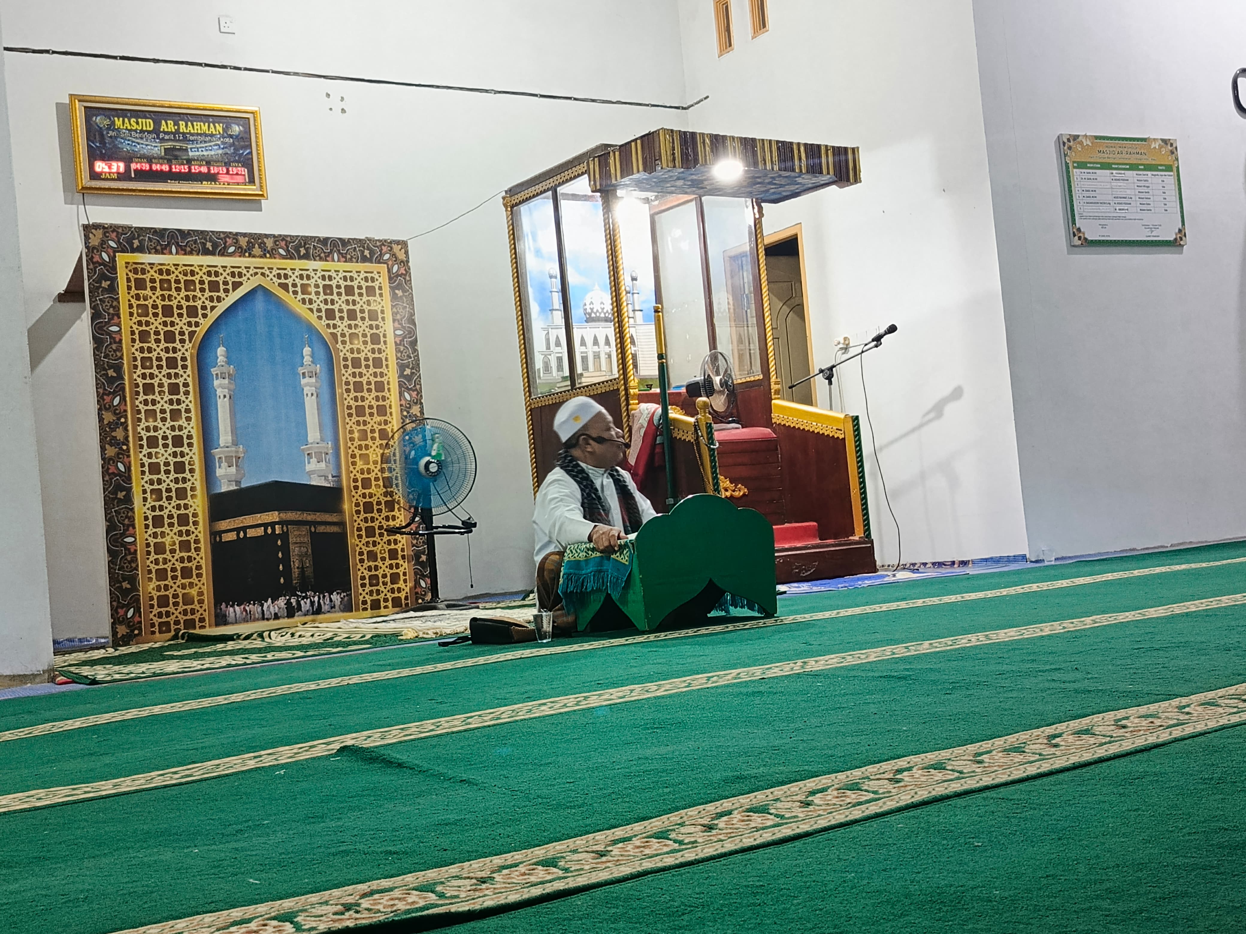 Kupasan Ceramah: "Allah Memiliki Sifat Qudrat" Oleh: Ustadz Hamsani di masjid Ar-Rahman