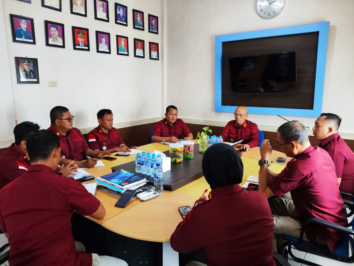 Lapas Kelas IIA Bengkalis Laksanakan Rapat Evaluasi Capaian Kinerja Pejabat Struktural 