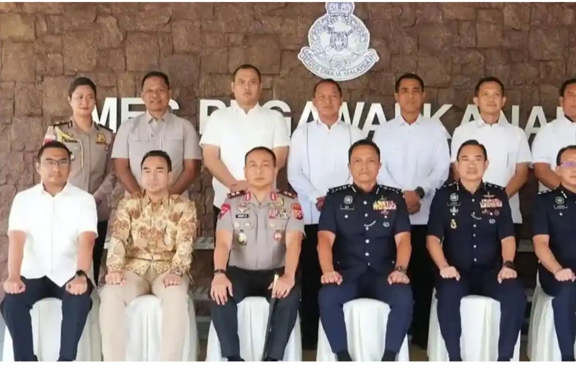 Kapolda Riau Bertemu Ketua Polis Melaka, Bahas Penguatan Sinergi Keamanan Selat Malaka