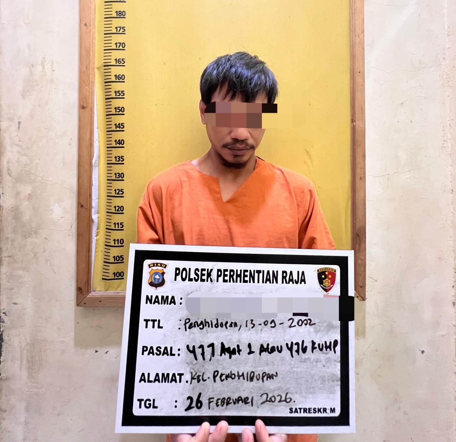 Security PT Air Jernih Tangkap Pelaku Pencurian Buah Sawit, Satu Pelaku Kabur