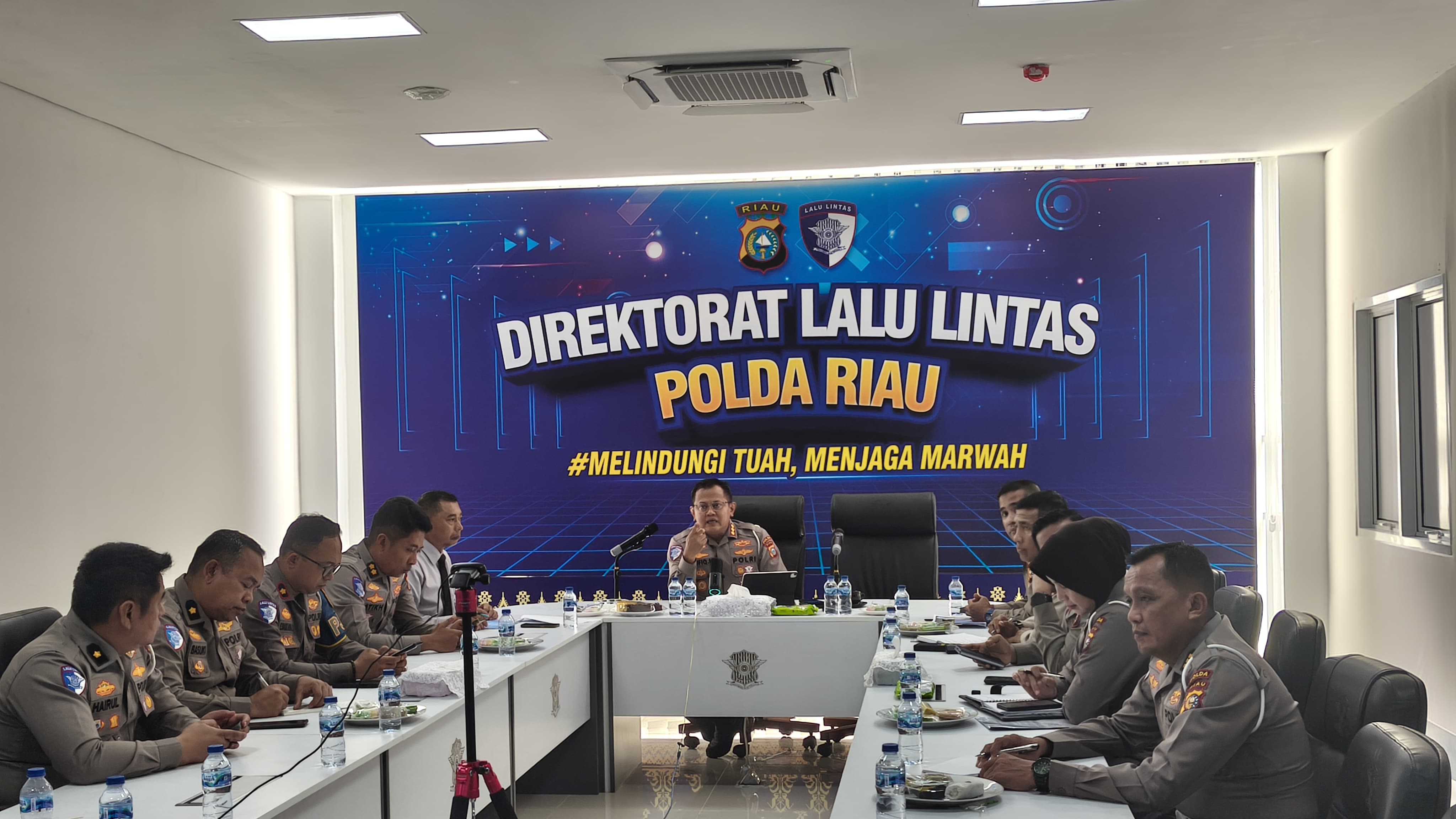 Dirlantas Polda Riau Tekankan Penanganan Serius Kendaraan Over Dimension dan Over Loading