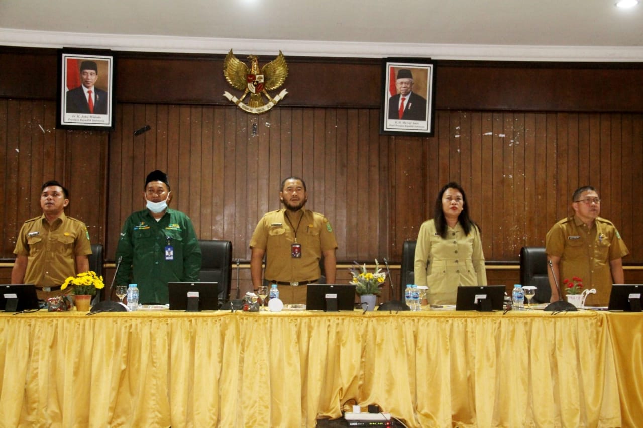 Wakili Sekda Inhu, Evi Irma Junita Hadiri Acara Penguatan Forum Satu Data