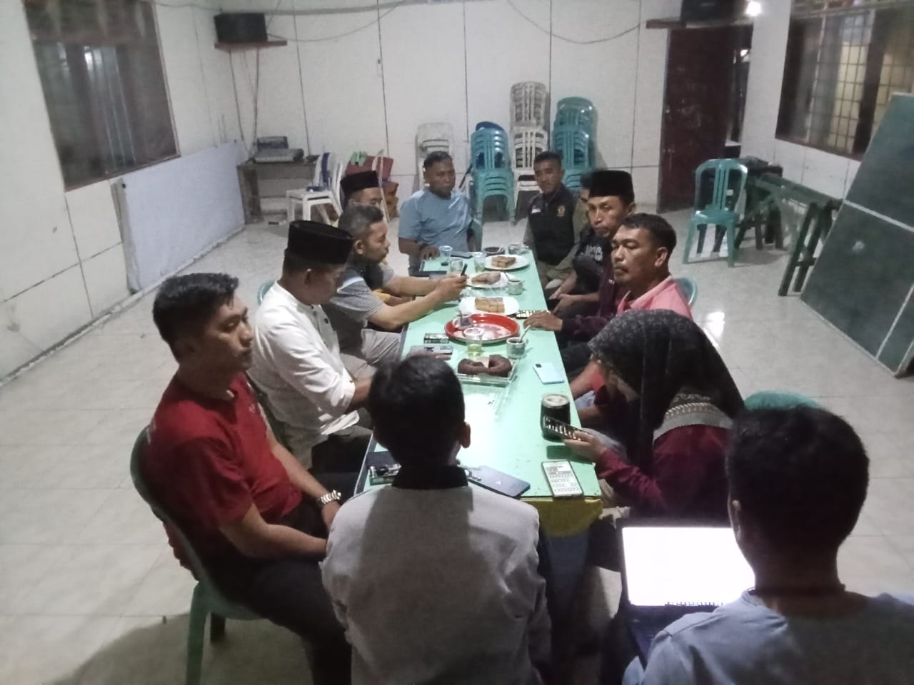 Rapat Koordinasi Pergeseran Logistik Pilkada 2024 di Kecamatan Reteh, Pastikan Kesiapan Maksimal