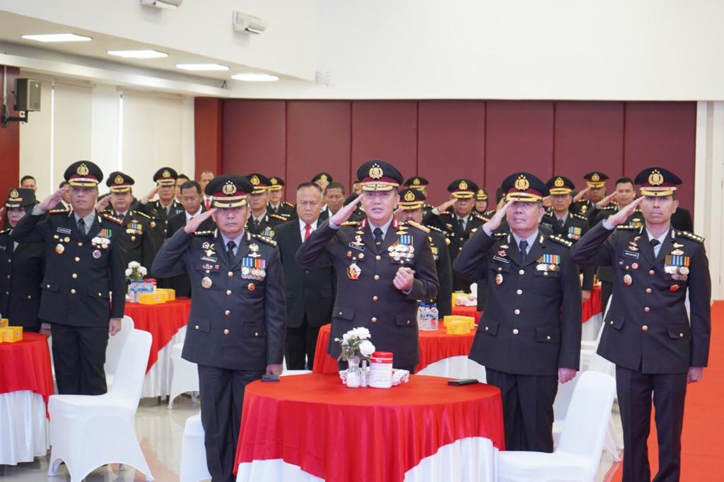 Kapolda Riau Ikuti Upacara Peringatan Hari Lahir Pancasila Secara Virtual