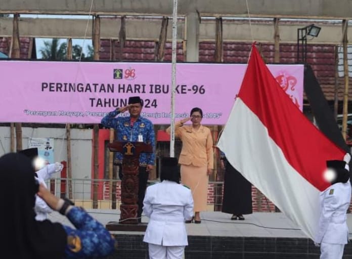 Lapas kelas llB Pasir Pengaraian Laksanakan Upacara Peringatan Hari Ibu ke-96 Tahun 2024