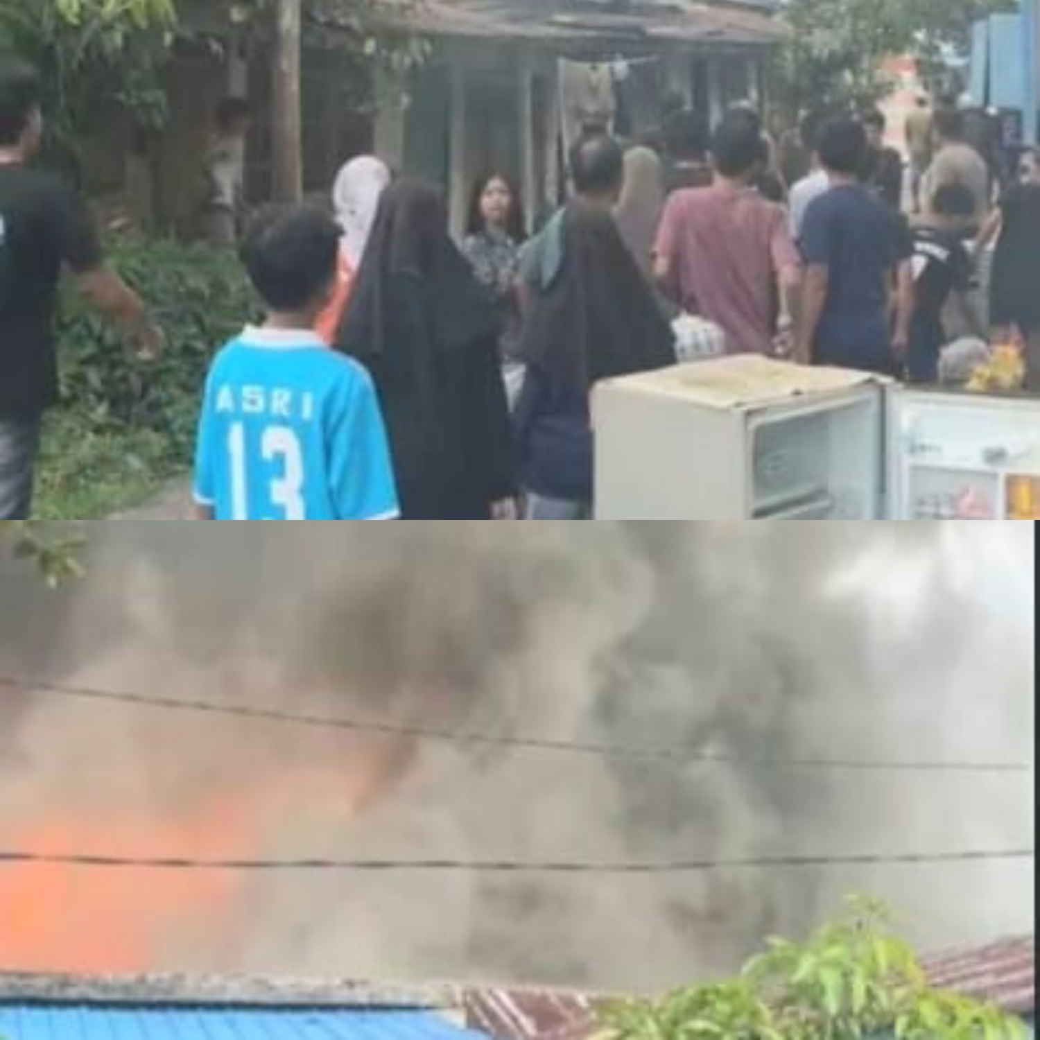 Kebakaran Hebat Ludeskan 32 Rumah di Pulau Kijang, Kerugian Capai Ratusan Juta Rupiah