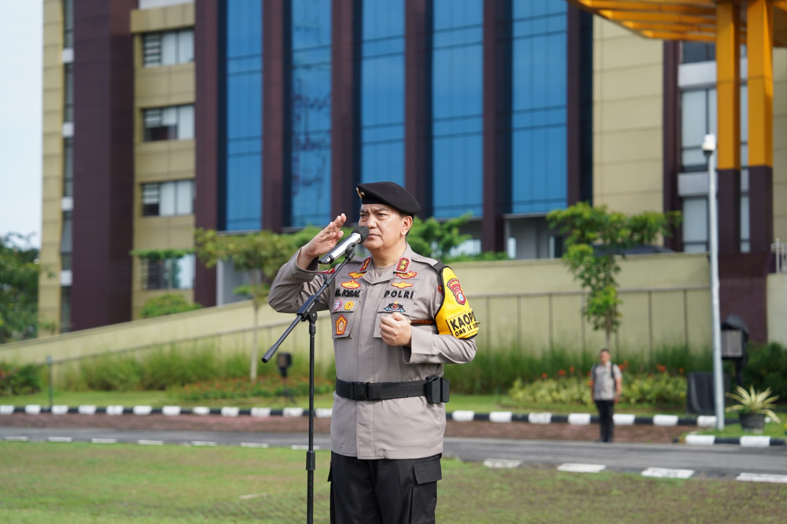 Apel Penerimaan Personel BKO Pasca PAM TPS Pemilu 2024, Kapolda Riau Apresiasi Dedikasi Personel