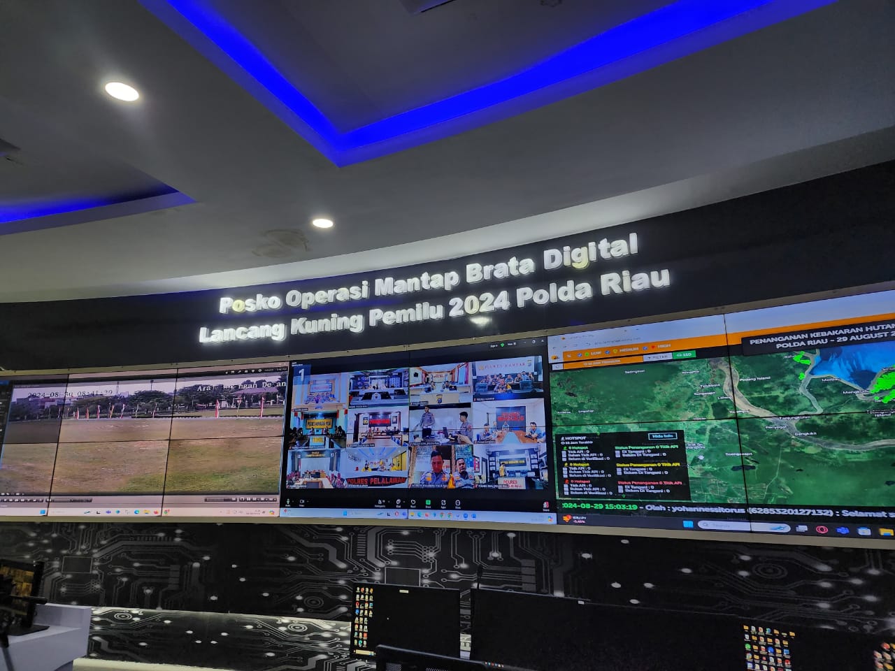 Dirlantas Polda Riau KBP Taufiq Lukman Nurhidayat, S.I.K., M.H selaku Kaopsda berikan Arahan