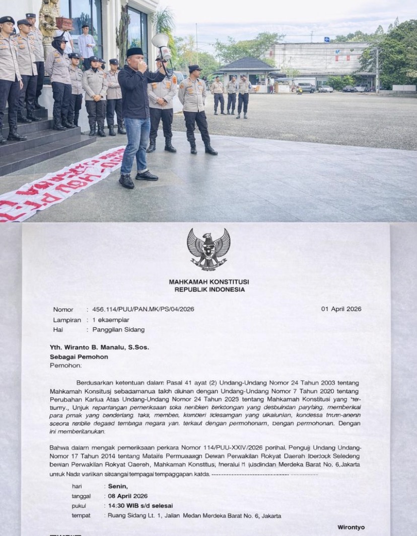 Wiranto B Manalu Gugat UU MD3 Buntut Marak Legislator Ormas yang Dibiayai Negara