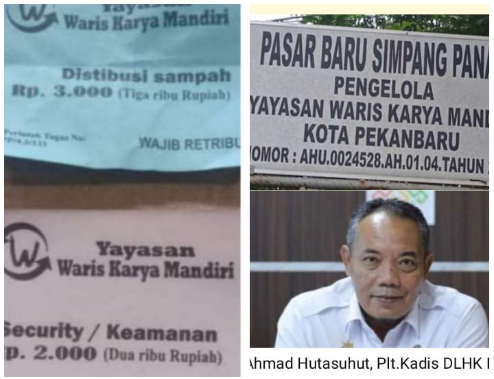 Kadis DLHK Pekanbaru Tidak Pernah Mengizinkan Yayasan Memungut Uang Kebersihan di Pasar Panam