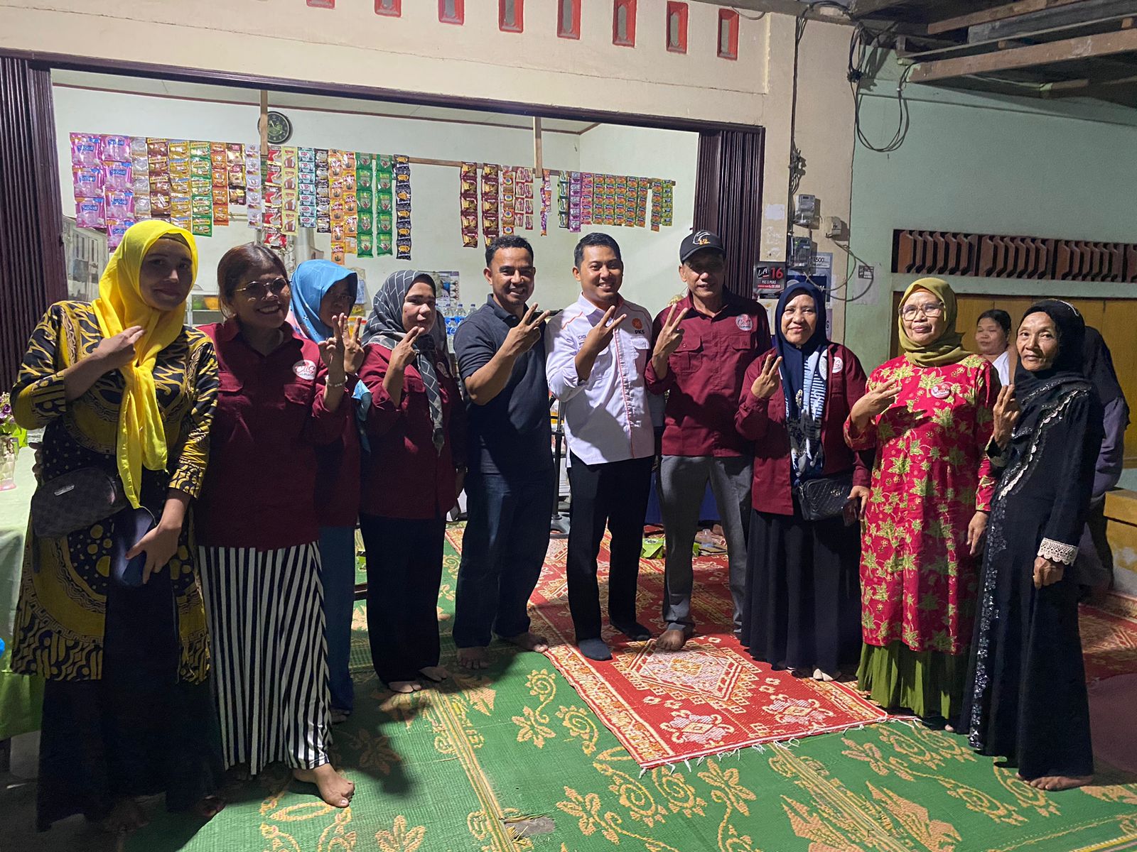 Kampanye Cici Muklis di Desa Delima, Masyarakat Keluhkan Lahan Dan Upah Buruh