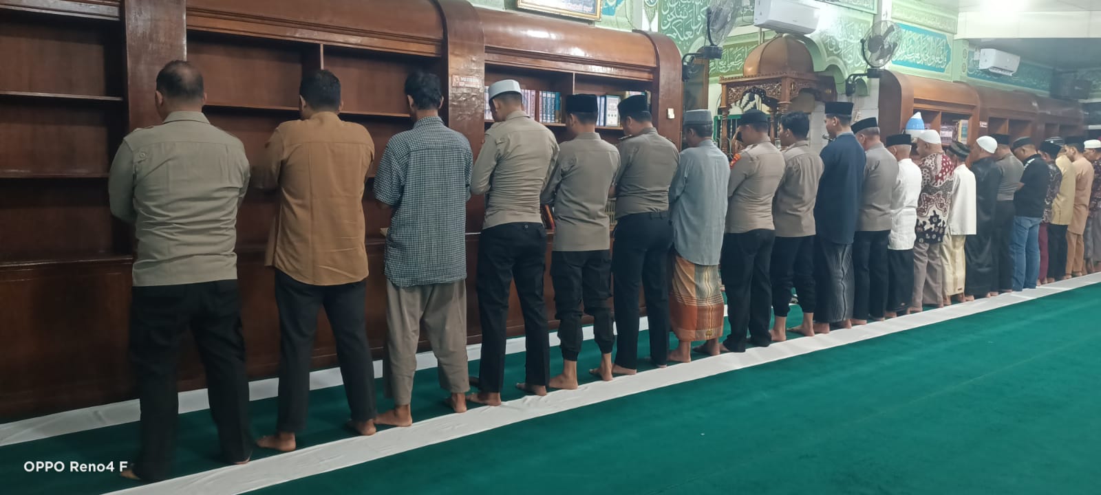 12 Titik Masjid Wilayah Kampar Gelar Sholat Subuh Keliling Bersama Jajaran Polres‑Polsek