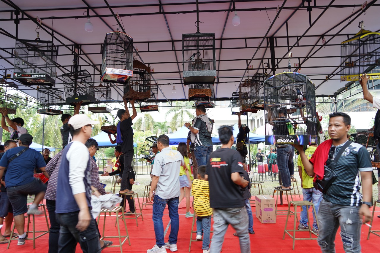 PAMERAN LOMBA BURUNG BERKICAU DIRLANTAS CUP II SUKSES