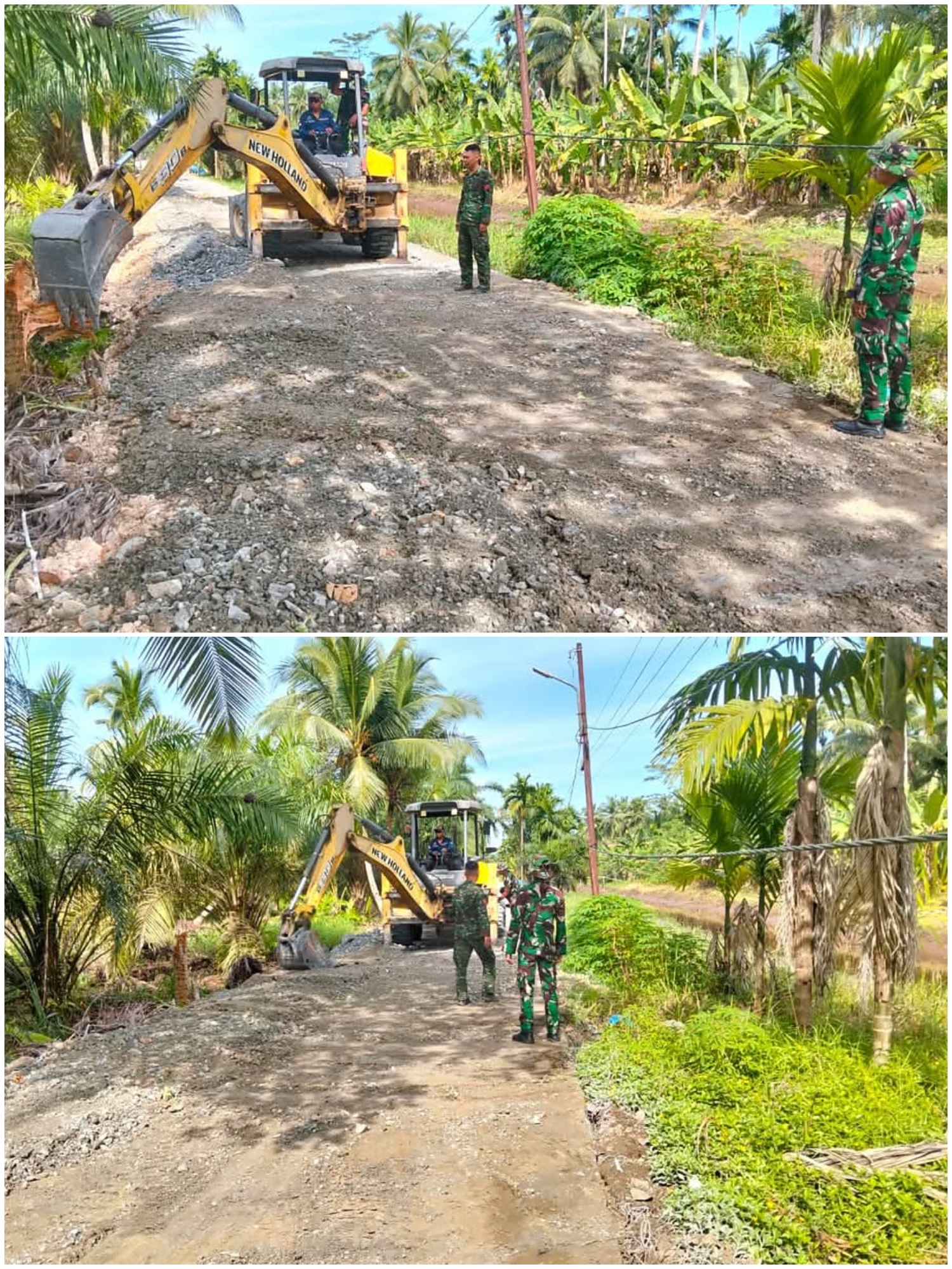 Progres Jalan TMMD 3.000 Meter Capai 80 Persen