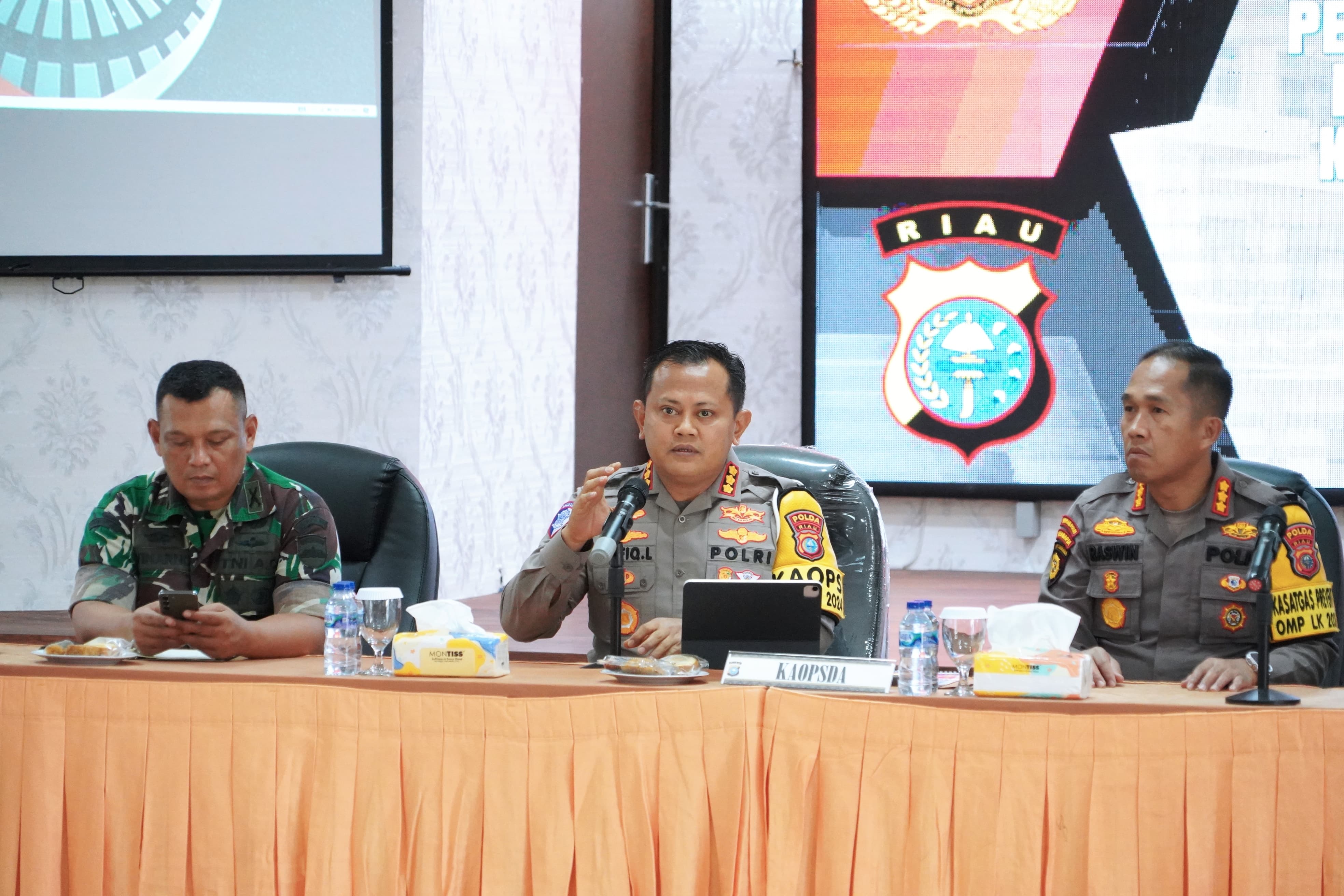 Polda Riau Terjunkan 708 Personel Gabungan Amankan Kampanye