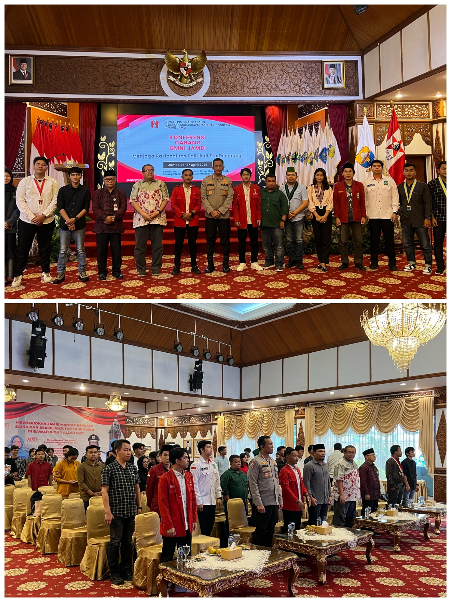 Pembukaan Konfercab GMNI Jambi: Meneguhkan Komitmen Sebagai Mitra Kritis Dan Strategis Pemerintah