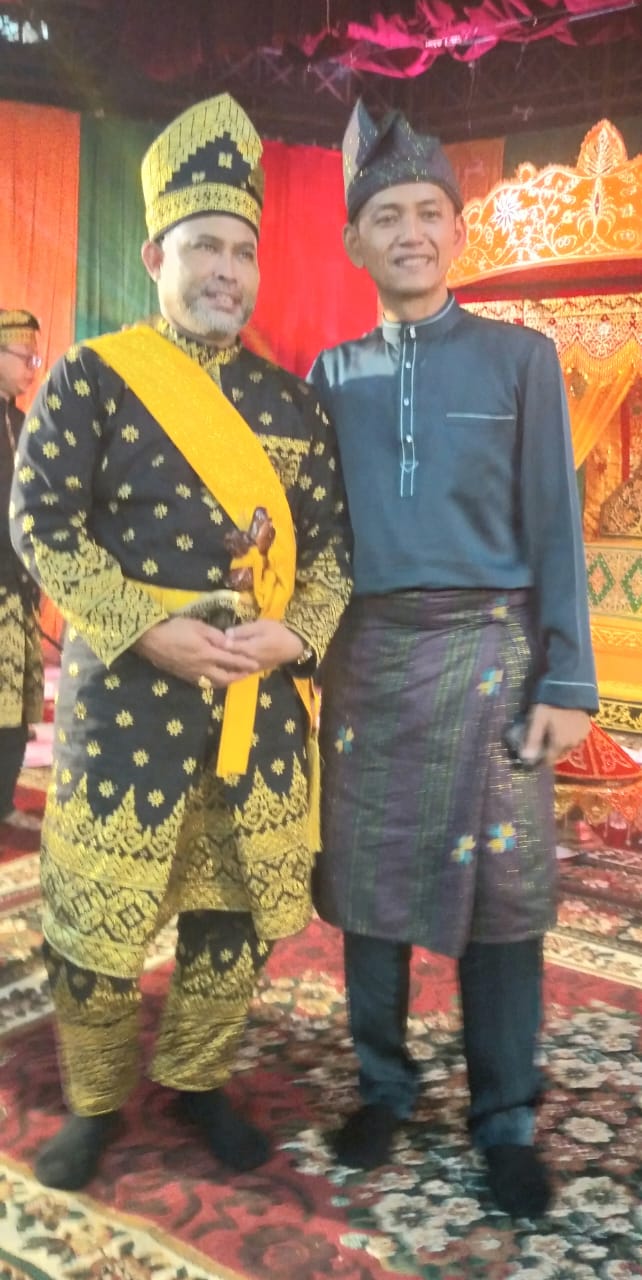 Dandim 0314/Inhil Hadiri Pelantikan Pengurus LAMR,Penabalan Gelar Adat Bupati, Wakil Bupati Inhil