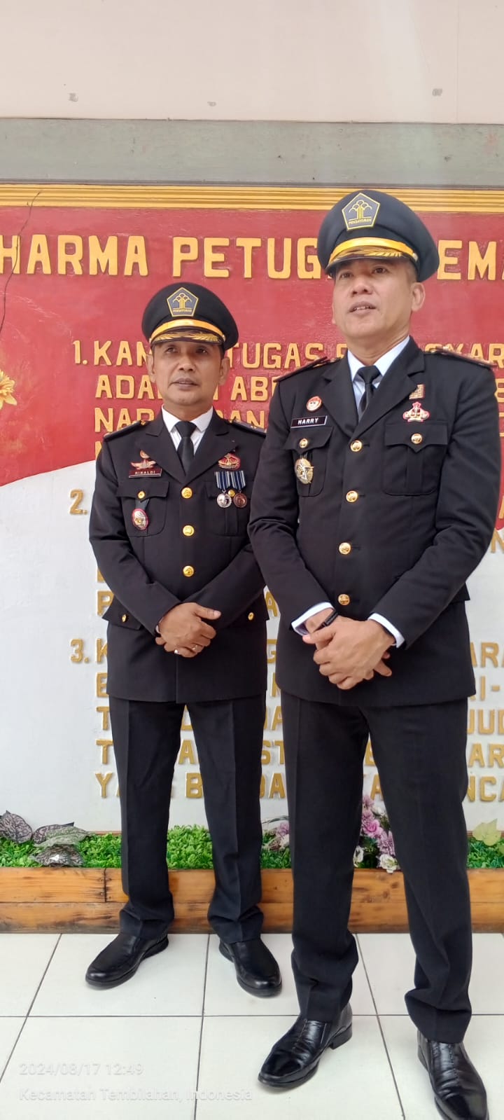 Pemberian remisi umum kepada warga binaan lapas kelas IIA pada HUT RI ke -79