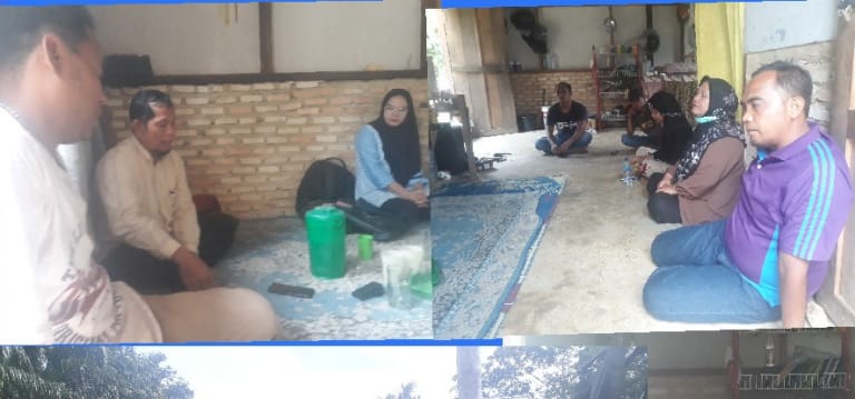 Dinsos PPA Rohul Bersama Komnas PA Rohul,Dampingi Kemensos RI Saat Kunjungi Korban Cabul,Di Rokan 