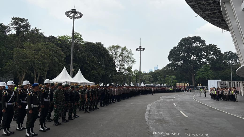 1.700 Personel Amankan FIFA Series di GBK, Lalin Disiapkan Situasional