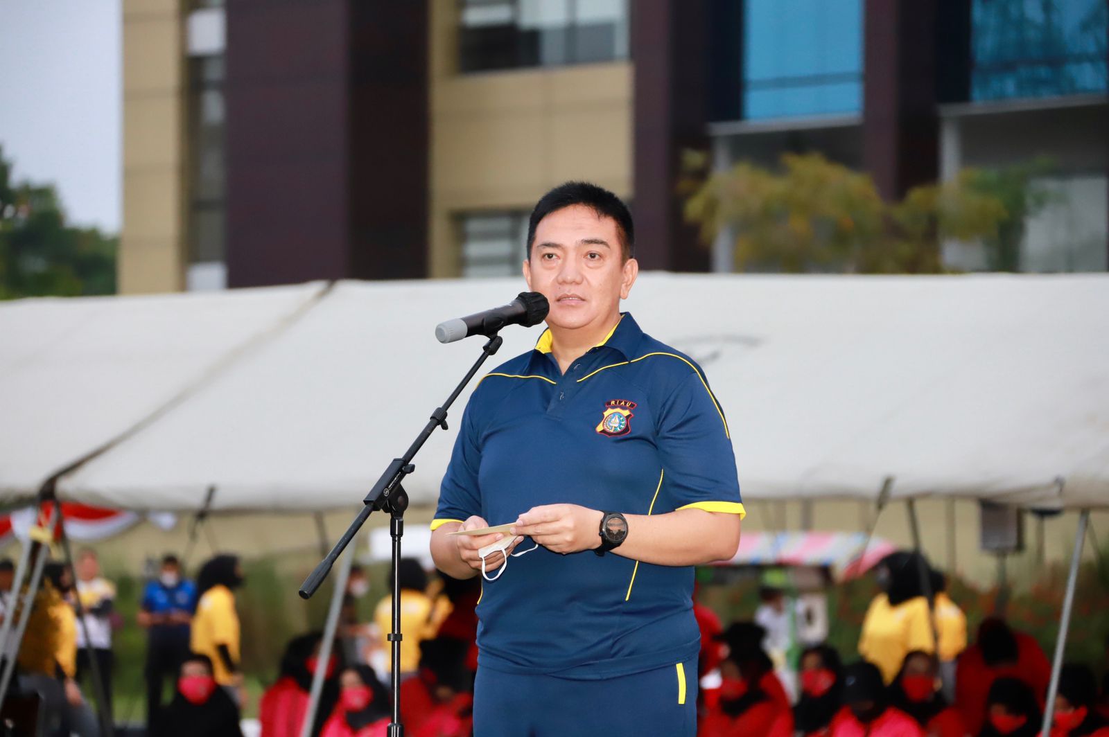 Olahraga Bersama Sempena HUT Polwan Ke 74, Irjen Iqbal Tegaskan Tugas Polwan Setara