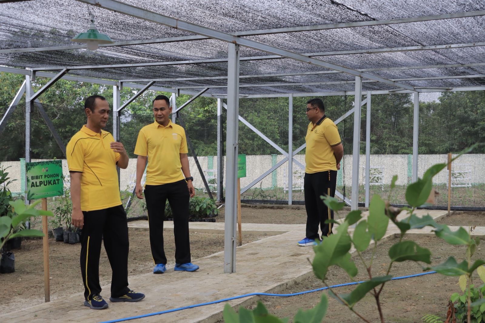 Bank Pohon Setia, Investasi Oksigen Polres Kampar!