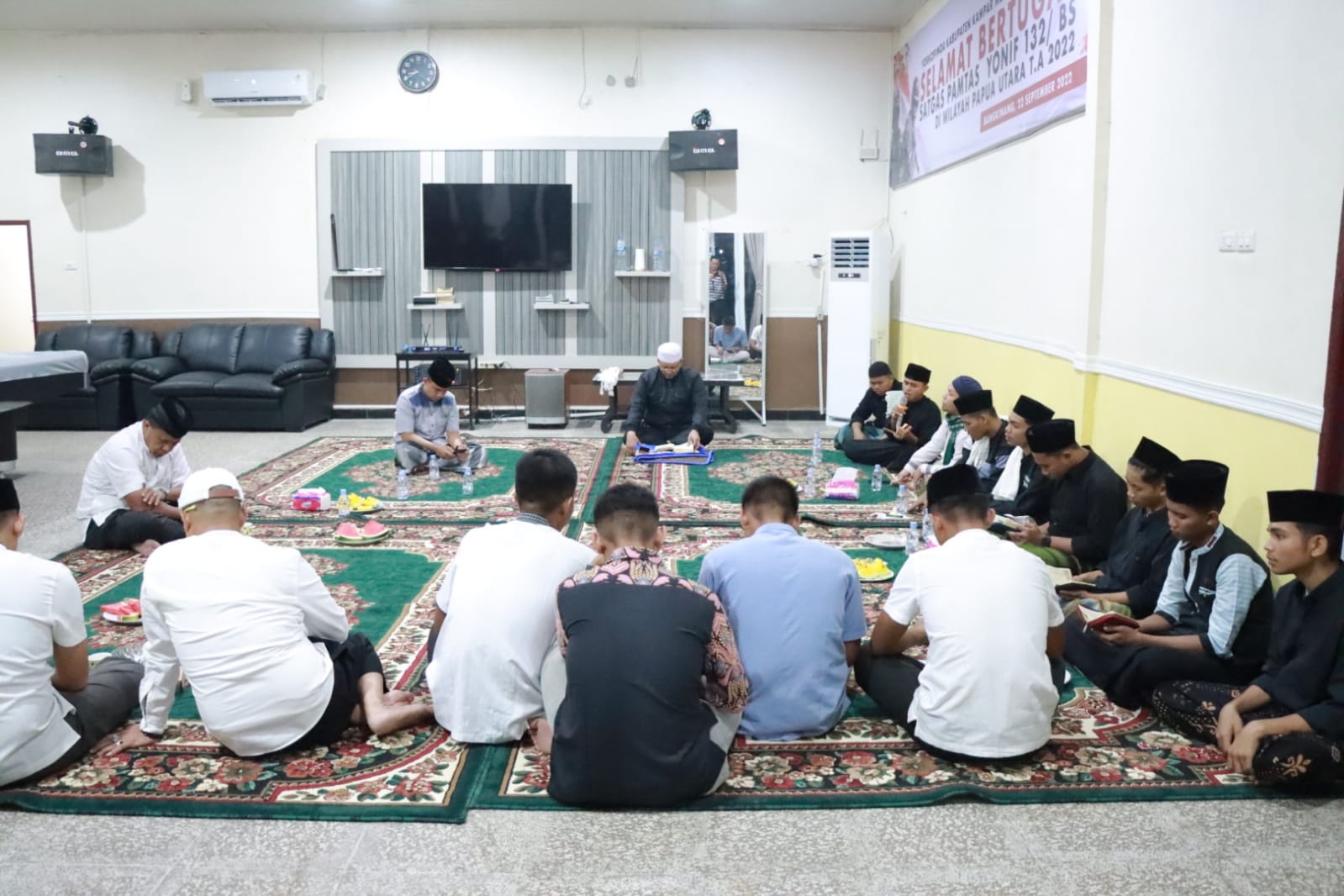 Memperingati Malam Nisfu Sya,ban, Kapolres Kampar Gelar Khatam Al-Qur,an