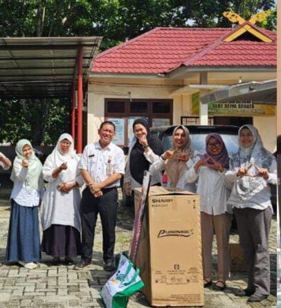 Dinas Sosial Pelalawan,Salurkan Bantuan Alat Kesehatan