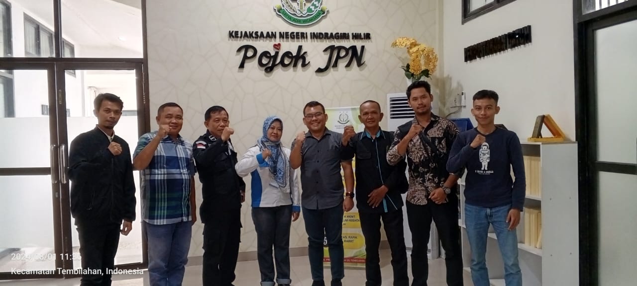 Tingkatkan Sinergitas dan Silaturahmi, PPWI Inhil Berkunjung ke Kejaksaan Negeri dan Kodim 0314 Inhi