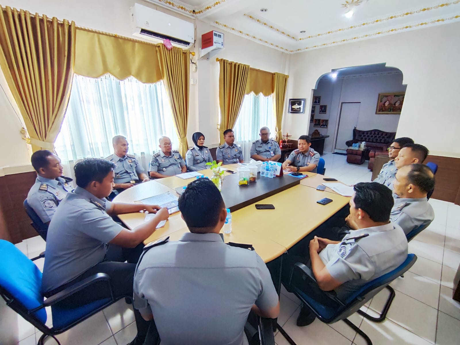 Kalapas Bengkalis Gelar Rapat Pelaksanaan Program Akselerasi Menteri Imipas