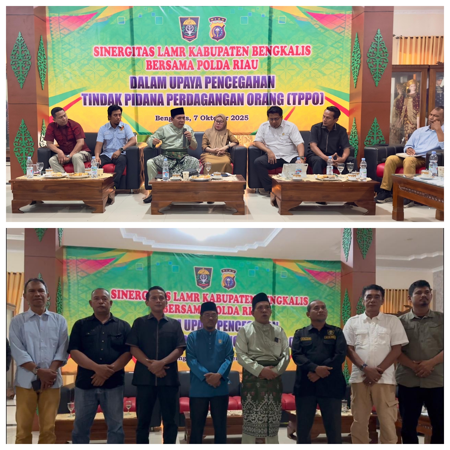 LAMR Bengkalis dan Polda Riau Bersinergi Cegah TPPO