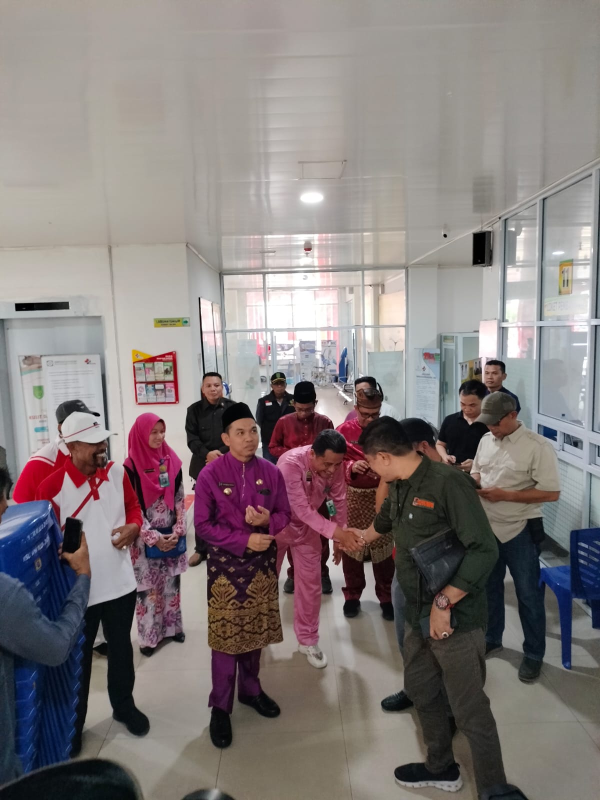 Pj.bupati inhil bersama seluruh  kepala OPD, sidak ke RSUD PURI HUSADA Tembilahan
