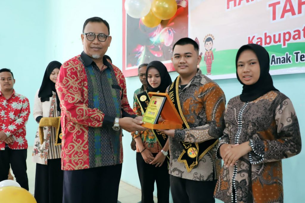 Bupati Inhil Hadiri Puncak Hari anak Nasional Tahun 2023