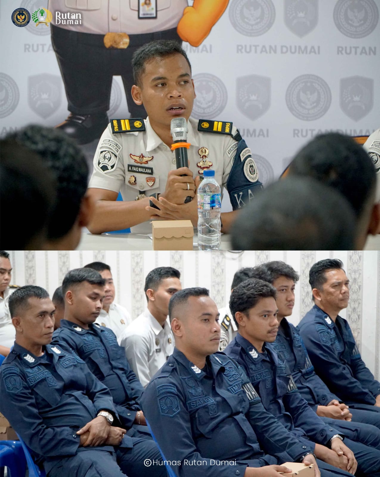 Perkuat Pengamanan, Rutan Dumai Gelar Rapat Bersama Jajaran Pengamanan