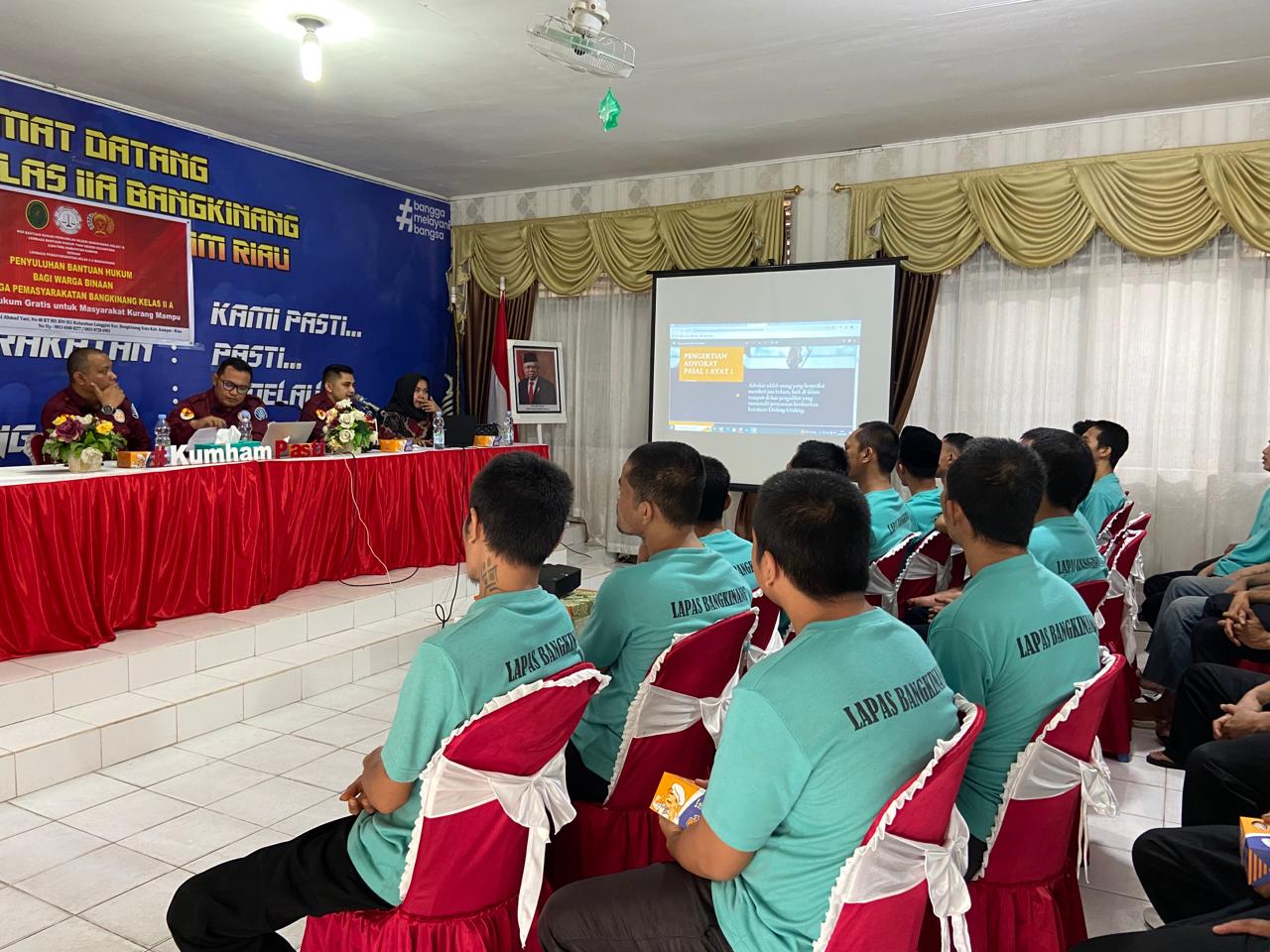 Penyuluhan dan Bantuan Hukum Bagi Warga Binaan di Lapas Kelas II A Bangkinang