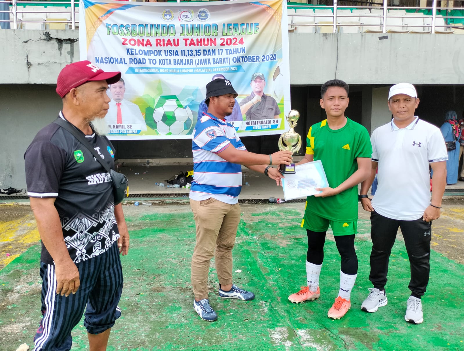Kini U-15 SSB Budak  Pulau Bengkalis Kembali Raih Juara 2 Lagi