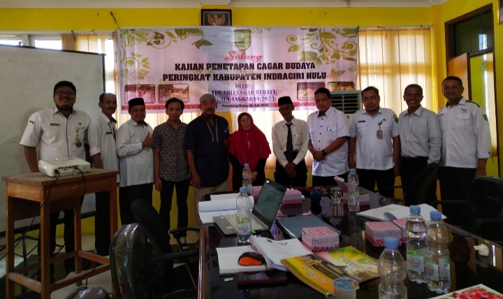 Kabid Kebudayaan Disdikbud Inhu Buka Sidang Kajian Penetapan Cagar budaya