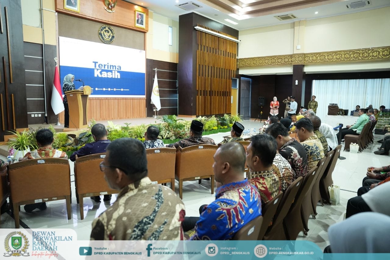 Bengkalis Kembali Raih Opini WTP Ke 13, Ketua DPRD Hadiri Penyerahan LHP BPK RI