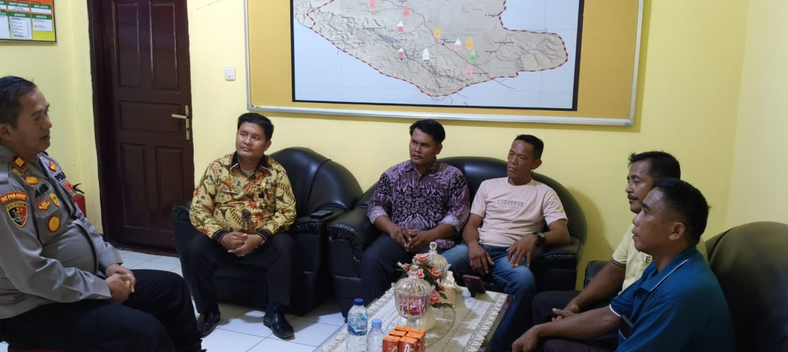 Cooling Sistem Jelang Pilkada 2024, Kapolsek Kabun Terima Kunjungan Pengurus PKNR 