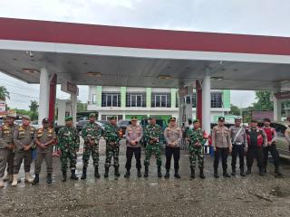 Polres Kampar Gelar Patroli Gabungan Pasca Pelantikan Bupati, Jaga Kamtibmas