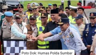 Polda Sumbar Resmi Berlakukan Sistem One Way Demi Kelancaran Arus Mudik Lebaran 2026