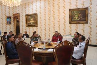 Wakapolres Rokan Hulu Hadiri Kunjungan Kerja Pj. Gubernur Riau dan Ketua TP PKK Provinsi Riau